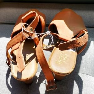 Heels, brown, size 11